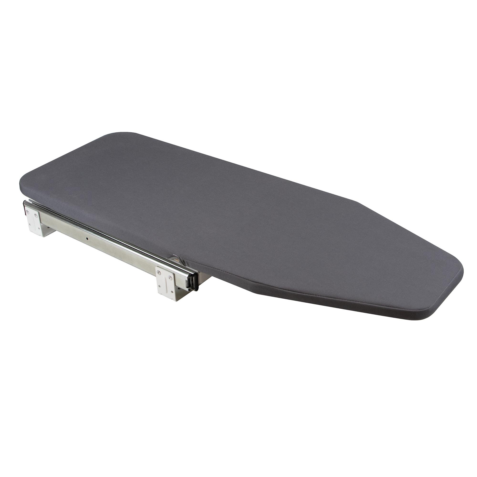 Tabla de planchar plegable y extraíble para mueble Iron 180, giratoria,  Acero y Madera
