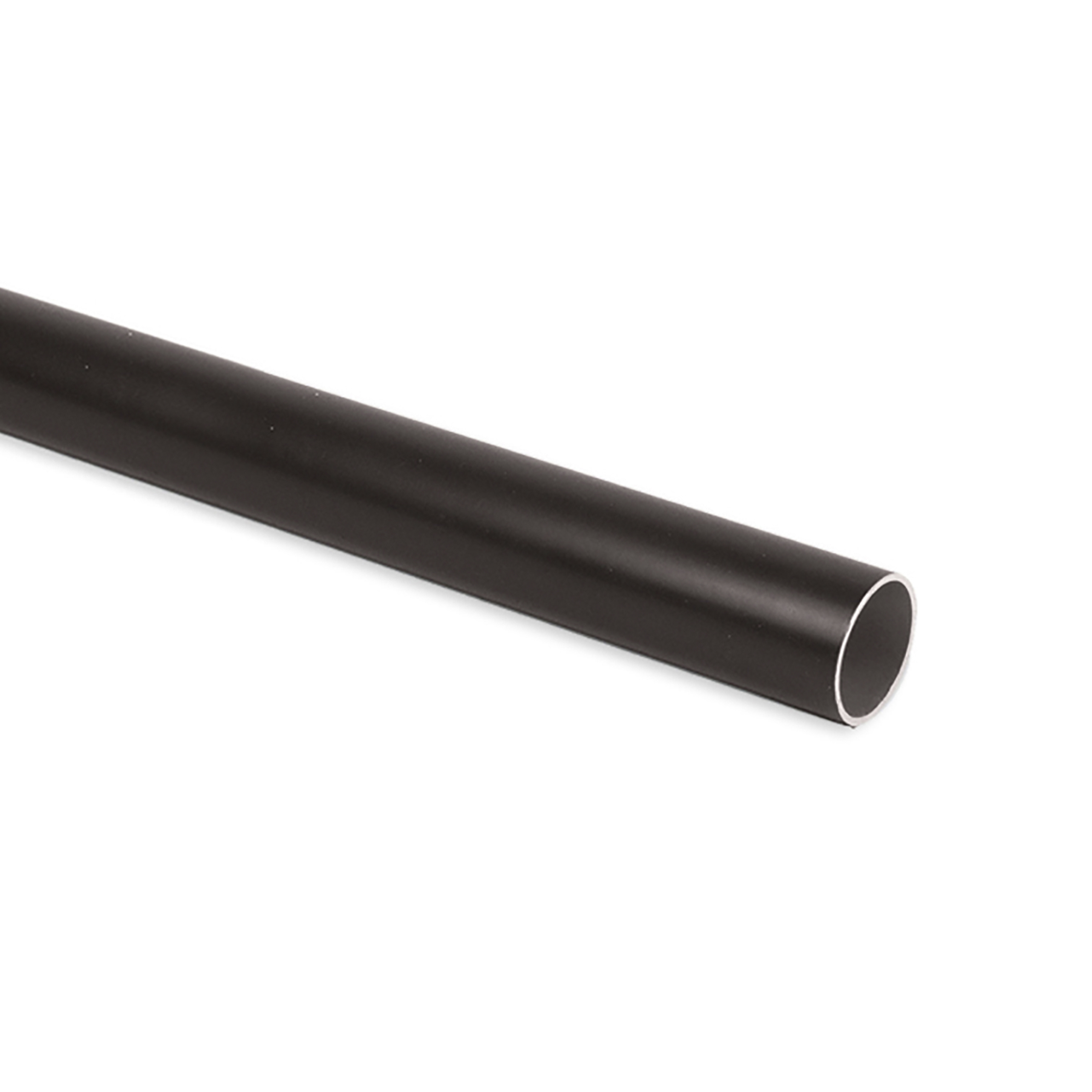 Comprar Kit de barra para armario redonda D. 28 mm, 750 mm, Aluminio,  Pintado moka